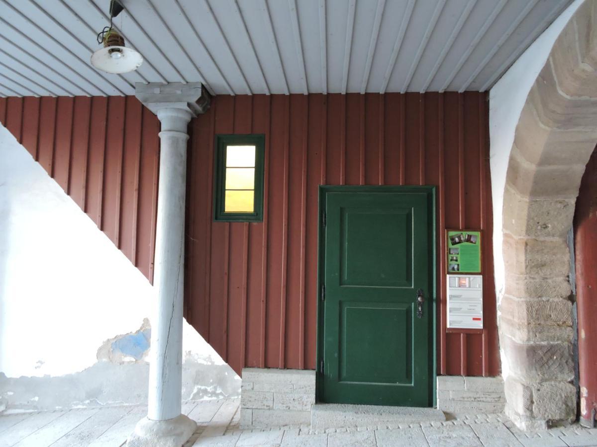 Turmstueble Im Torhaus Von 1545 Apartment Burgbernheim Bagian luar foto