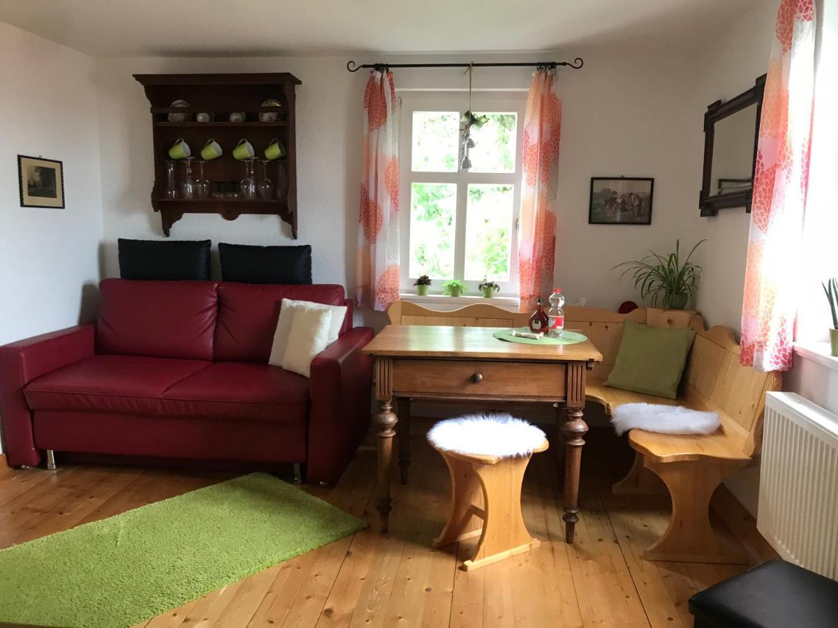 Turmstueble Im Torhaus Von 1545 Apartment Burgbernheim Bagian luar foto